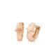 Creolen mit Stern aus Rotgold BR258-3