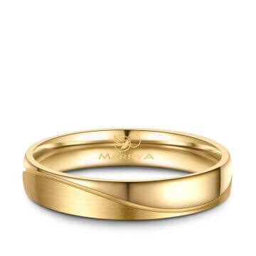 Partnerring Ehering Titan Gold Marrya TI35