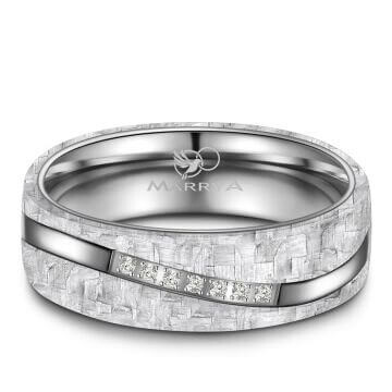 Damenring Titan Carbon Marrya CA-07