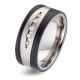 Trauringe Titan & Carbon Brillant 0,090 ct.