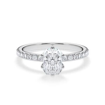 Hollywood Ring Classic Radiant Platin RU-1886