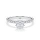 Hollywood Ring Classic Radiant Platin RU-1886