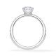 Hollywood Ring Platin Princess Rubin 1855