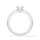Ring Hidden Halo Emerald Platin Rubin 1899