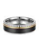 Einzelring Damen liegend Black Titanium BT-02