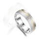 Trauringe Partnerringe Silber & Gold Zirkonia SGB07