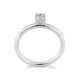 Verlobungsring Oval Weißgold Lab-Grown Diamant