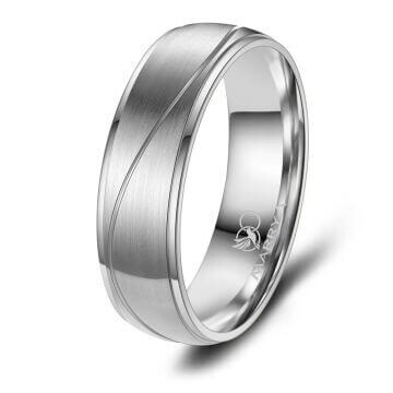 Trauringe Partnerringe Titan plattiert TI37