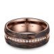 Damenring Carbon Bronce Design CB-03