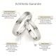 Eheringe Elfenbein-Gold Brillant AG31482
