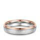 Partnerring Trauring Edelstahl Rose Marrya ES-34