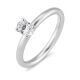 Verlobungsring Oval Weißgold Lab-Grown Diamant