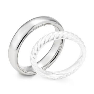 Partnerringe aus Silber 925 BR37