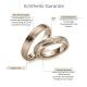 Trauringe Haselnussgold Brillant AG28524