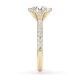 Hollywood Ring Brillant Gelbgold Rubin 1888