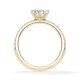 Hollywood Ring Tropfen Diamant Gelbgold Rubin 1884