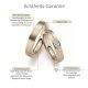Trauringe Haselnussgold Brillant AG31329