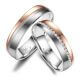 Partnerringe Trauring Titan Rosé Fuge Marrya TI-27
