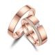 Eheringe Partnerringe Memoire Edelstahl Rot Set ES-E44