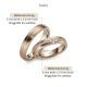 Trauringe Haselnussgold Brillant AG28524