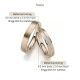 Trauringe Haselnussgold Brillant AG31329
