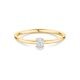 Verlobungsring Oval Cut Gelbgold DT27919
