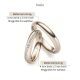 Trauringe Haselnussgold Brillant AG31383