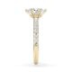 Hollywood Ring Oval Diamant Gelbgold Rubin 1883