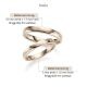 Trauringe Haselnussgold Brillant AG31471
