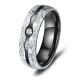 Black Titanium Damenring Marrya BT-11