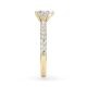Hollywood Ring Herz Diamant Gelbgold Rubin 1887