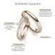 Trauringe Haselnussgold Brillant AG31383