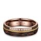 Eheringe Partnerringe Carbon Bronce Gold CB-06