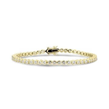 Tennisarmband Silber 925 vergoldet TR2Y