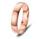 Partnerring Trauringe Edelstahl Rosé Herz Marrya ES-31