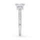 Diamantring Veiled Halo Radiant Platin Rubin 1896