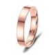 Eheringe Partnerringe Memoire Edelstahl Rot Set ES-E44