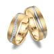 Trauringe Partnerringe Titan Gold Marrya TI-40